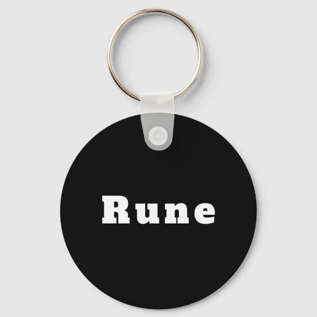 Rune Keychain (Front)