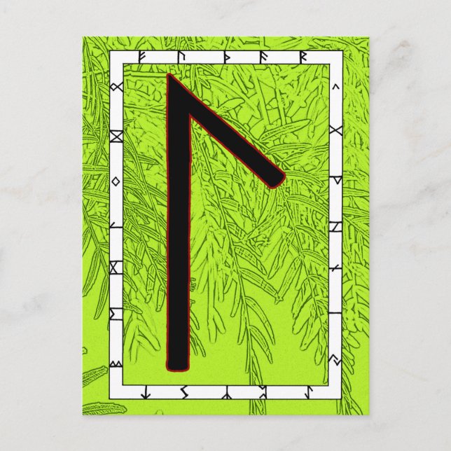 Rune Laguz - LIFE! Postcard (Front)