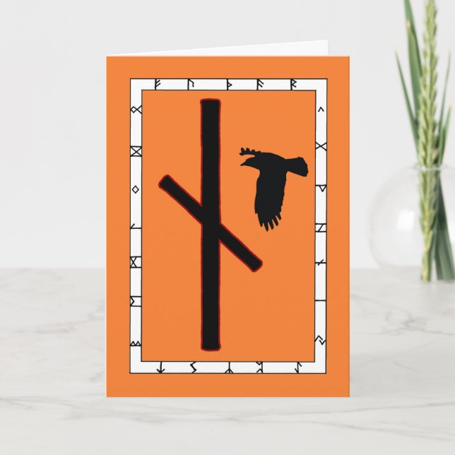 Rune Naudhiz – Overcoming  Card (Front)