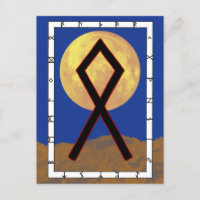 Rune Othala - Carte Postale - Accueil