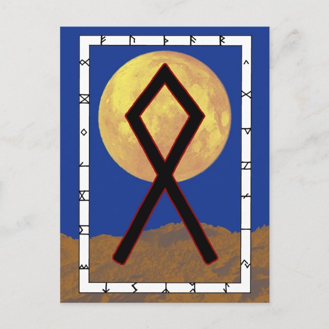 Rune Othala - Carte Postale - Accueil (Devant)