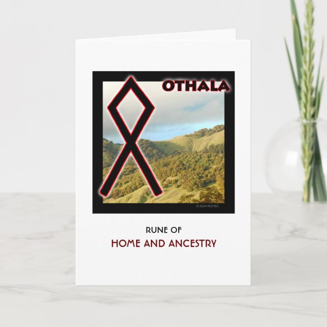 Rune Othala - Home & Ancestry - Midgard Card (Front)