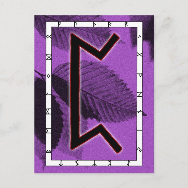 Rune Perthro - Karma Postcard (Front)