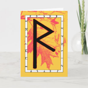 Rune Raidho – Balance  Card