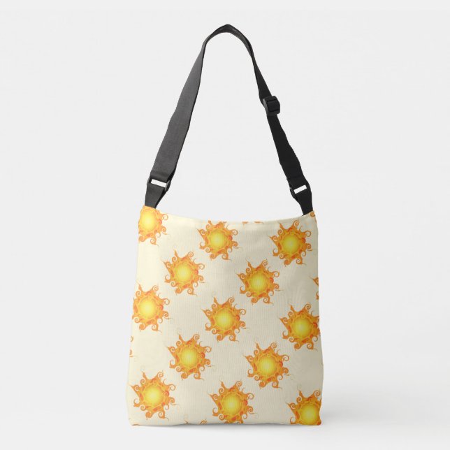 Rune Sun Tote Bag (Front)