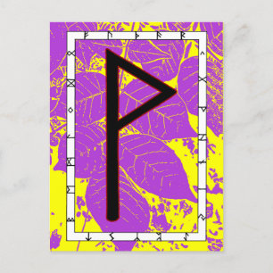 Rune Wunjo - Joy! Postcard