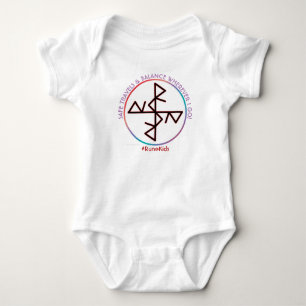 #RuneKids Safe Travels & Balance Baby Bodysuit