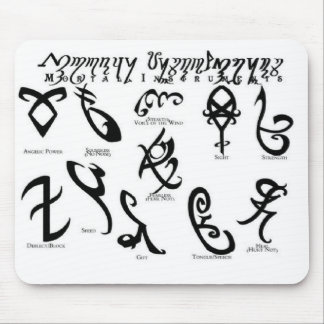 Runes Mouse Pad