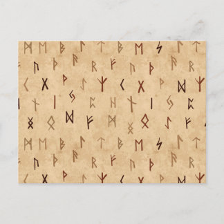 Runes Postcard