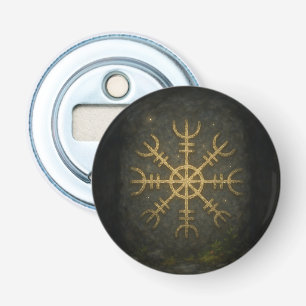 Runestone Ægishjálmur – Ancient Norse Protection S Bottle Opener