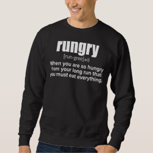 Rungry Definition Jogger Jogging Sports Endurance Sweatshirt