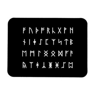 Runic Alphabet [Futhorc] Magnet