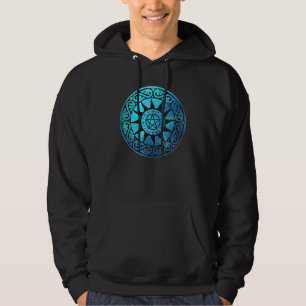 Runic Magical Pentacle Pagan Witchcraft Protection Hoodie