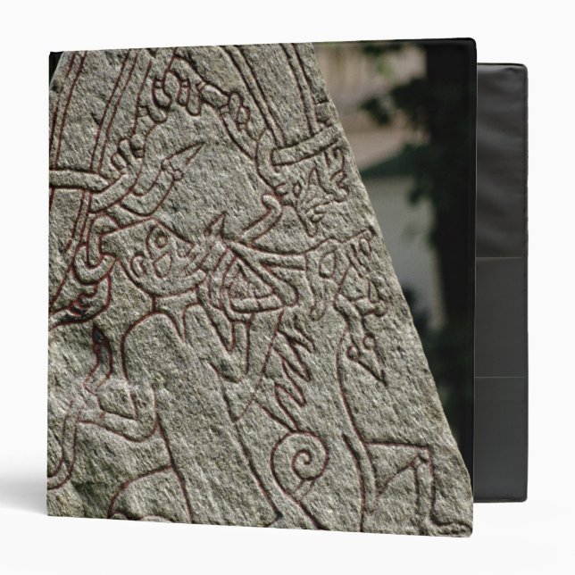 Runic stone binder (Front/Inside)