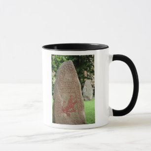 Runic stone mug