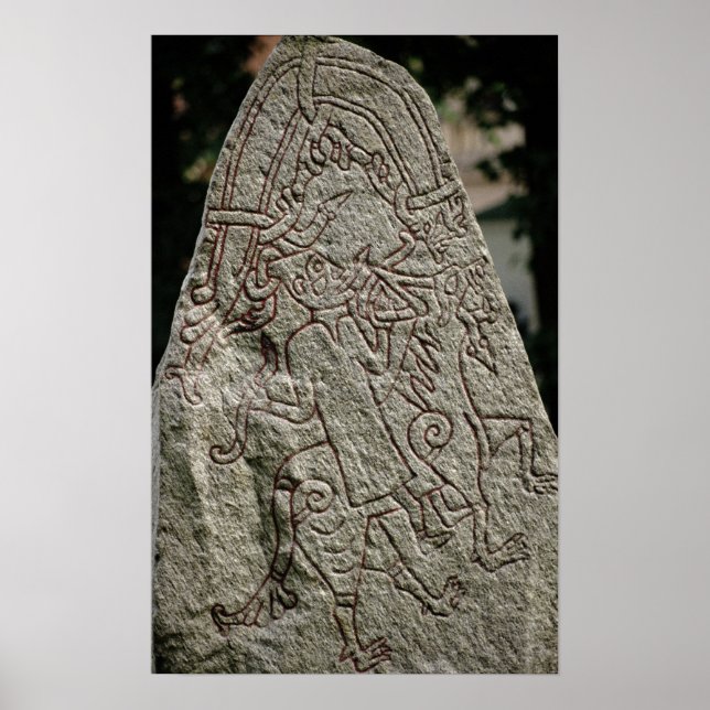 Runic stone poster (Front)