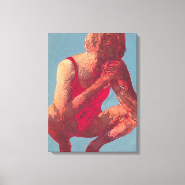 Runner 2011 canvas print (Front)