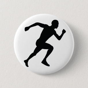 Runner 2 Inch Round Button