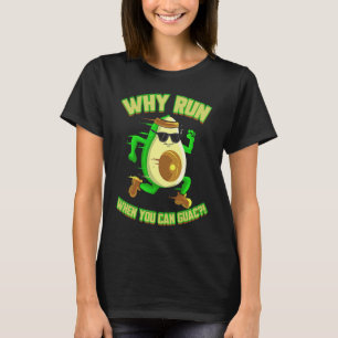 Runner Avocado  for Jogger Vegan Marathon T-Shirt