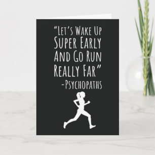Runner Cards Marathon Exercise Fitness Outdoors XC