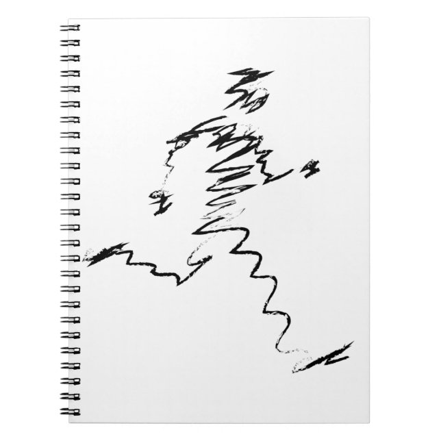 Runner cool illustration notebook (Front)