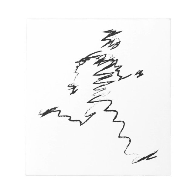 Runner cool illustration notepad (Front)