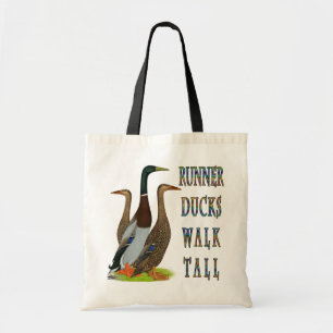 Runner Ducks Walk Tall Tote Bag