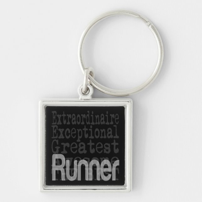 Runner Extraordinaire Keychain (Front)