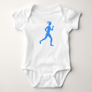 Runner (Female) - Baby Blue Bodysuit