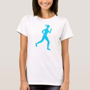 Runner (Female) - Sky Blue T-Shirt