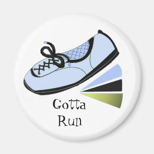 Runner Gotta Run Magnet