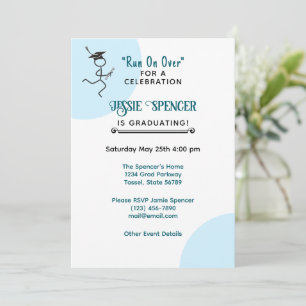 Runner Graduation Party © Cross Country Track Invitation