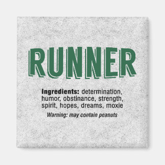 Runner Ingredients Magnet