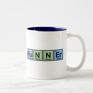 Runner made of Elements Two-Tone Coffee Mug