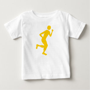 Runner (Male) - Amber Baby T-Shirt