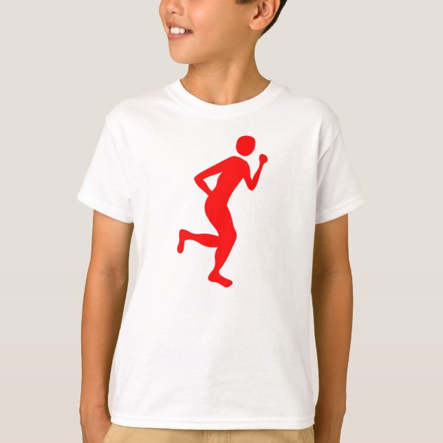 Runner (Male) - Red T-Shirt (Front)