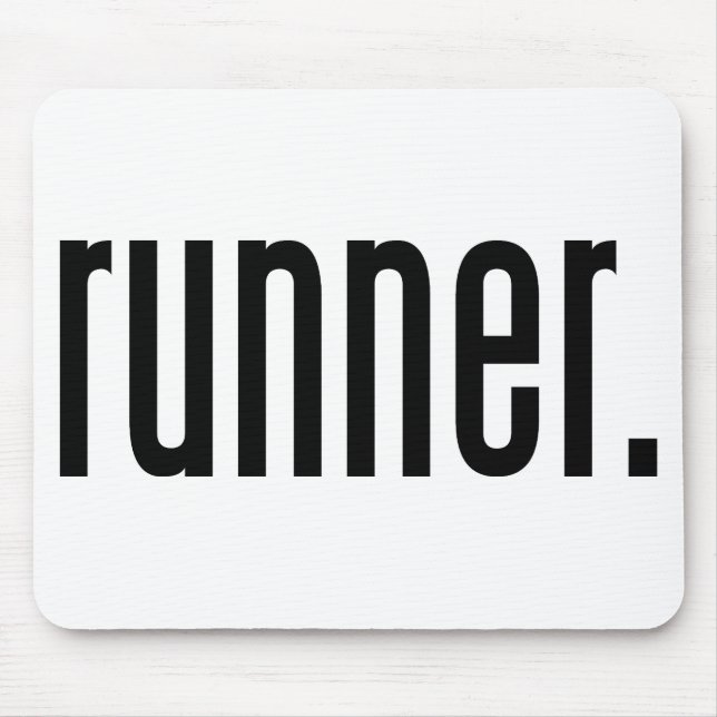 runner. mouse pad (Front)