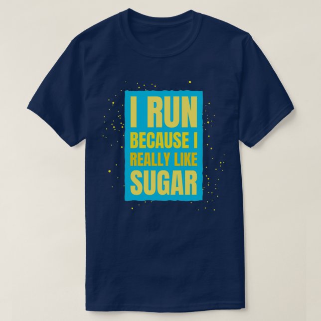 Runner Run Marathon Funny Jogger Sport Gift Idea 1 T-Shirt (Design Front)
