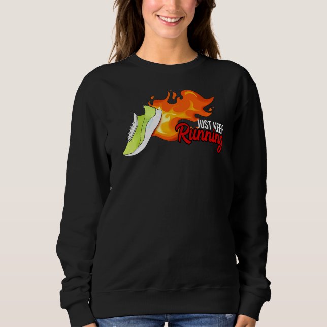 Runner Running   Sweatshirt (Front)