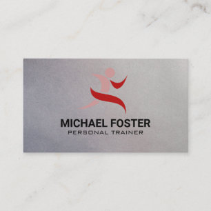 Runner Stylized Logo   Kettle Bells Appointment Card