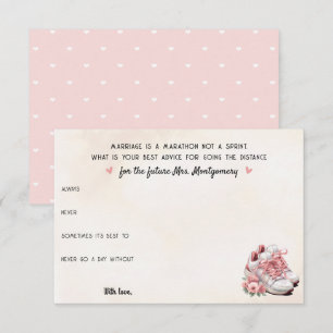 Runner Theme Pink Sneaker Floral Wedding Advice