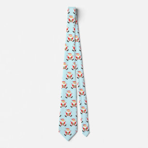 Runner Track and Field Christmas Tie