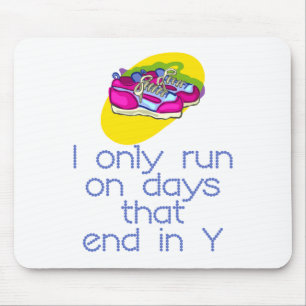 RunnerChick Days Mouse Pad