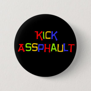 RunnerChick Kick 2 Inch Round Button