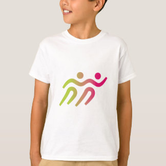 Runners boy with girls T-Shirt