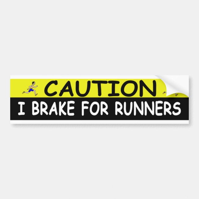 RUNNERS BUMPER STICKER (Front)