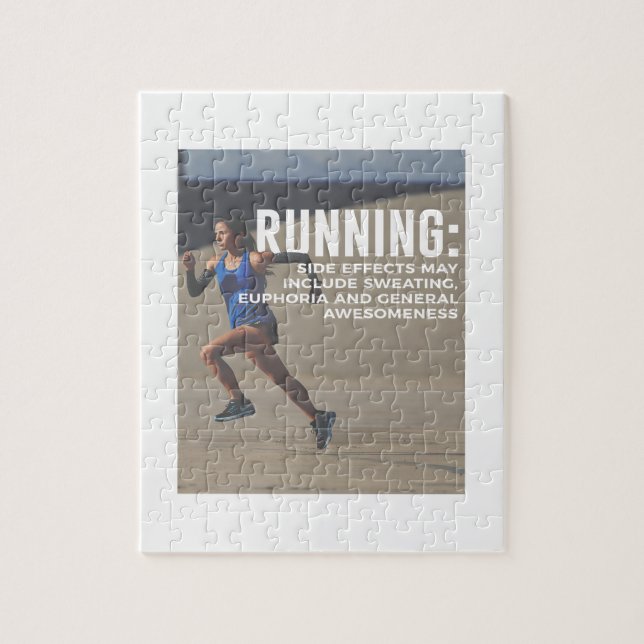 Runners High Running Is Awesome Jigsaw Puzzle (Vertical)