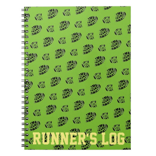 Runner's Log Activity Notebook (Front)