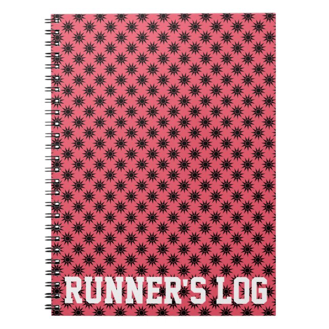 Runner's Log Activity Notebook (Front)