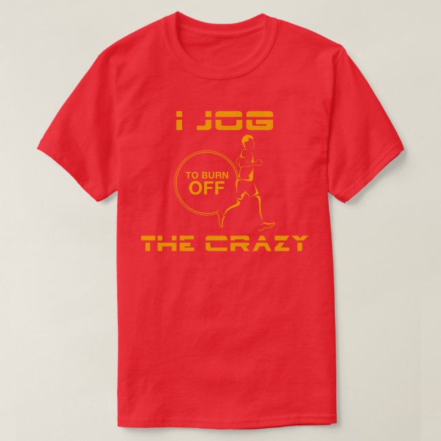 Running against Stress T-Shirt (Design Front)